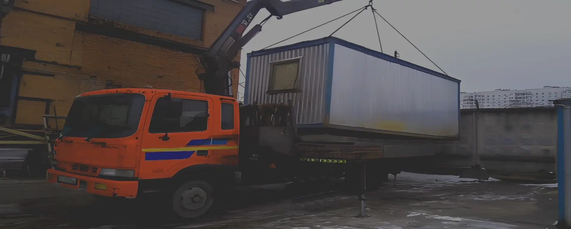Получить уникальное предложение по перевозке негабаритного вагончика грузовым транспортом по России из Воскресенска с гарантией безопасности